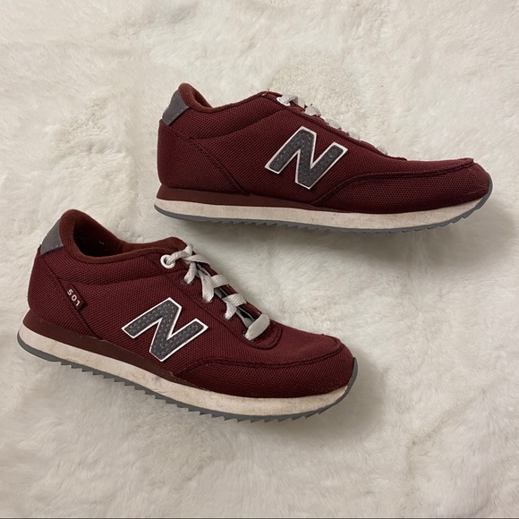 new balance maroon sneakers